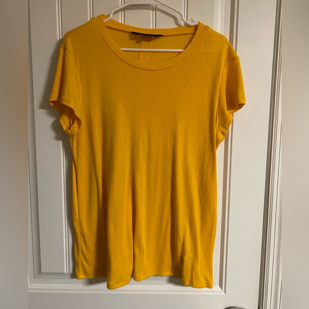Rachel Zoe yellow ox blouse